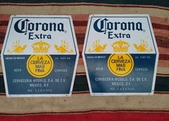 Cartel en Chapa de Cerveza en internet