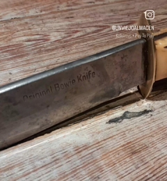 Facón Cuchillo Antiguo Hola Alemana Bowie Knife