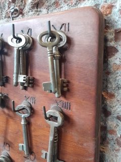 Organizador Porta llaves de Madera Antiguo en internet