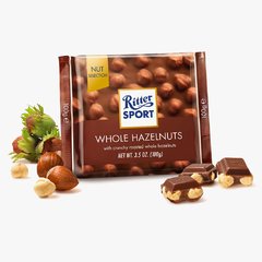 Chocolate Avelãs inteiras Ritter