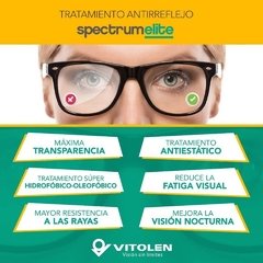 Tratamiento antirreflejo Spectrum Elite+