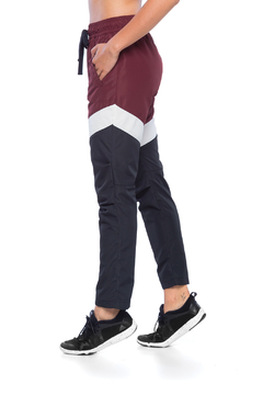 Calça Jogger Nylon Bordo - comprar online