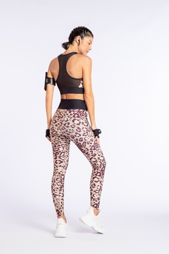 Top halter Leopard - The Fit Brand