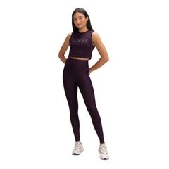 Calça Live Fuso Icon Neo Feminina - Roxo escuro