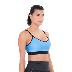 Top Authen AuthenticRun Wanted Feminino - Azul - The Fit Brand