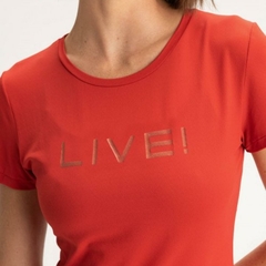 Camiseta Live Icon Feminina na internet
