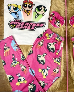Pijama Largo Adulto Superpoderosas