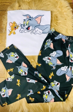 Pijama Largo Adulto Tom & Jerry