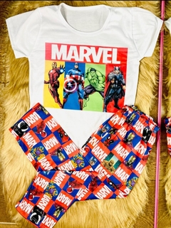 Pijama Largo Niños Marvel