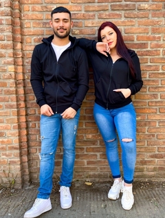 Campera Rustica Negro