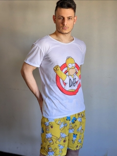 Pijama Corto Unisex Homero