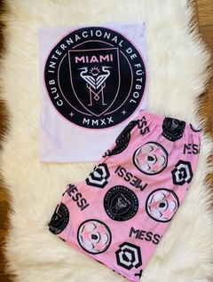 Pijama Corto Unisex Messi Miami - comprar online
