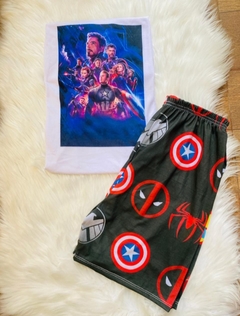 Pijama Corto Unisex Advengers - comprar online