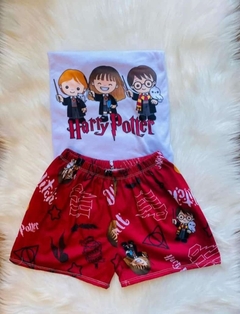 Pijama Corto Niños Harry Potter