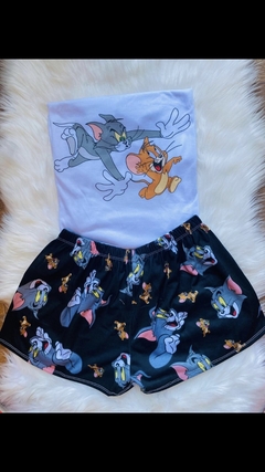 Pijama Adulto Musculosa Tom y Jerry - comprar online