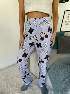 Pantalon Modal Mickey Gris M - comprar online