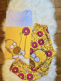 Pijama Adulto Largo Homero