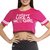 Cropped Fitness Estampa Fight Like Pink  | SSTYLE - Moda Fitness