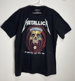 Camiseta Metallica GG NOVA