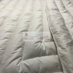 Imagem do Acolchoado em lã legítima de carneiro + capa para o acolchoado - Edredom para berço e mini cama em lã de carneiro