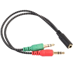 Imagen de ADAPTADOR AUDIO Y MIC A ESTEREO 3.5MM