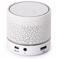 MINI PARLANTE BLUETOOTH BLANCO