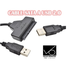 CABLE SATA A USB 2.0 - comprar online