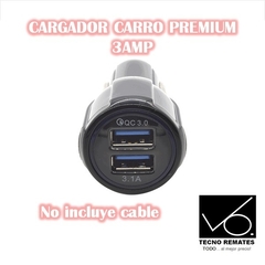 Imagen de CARGADOR CARRO PREMIUM 3AMP