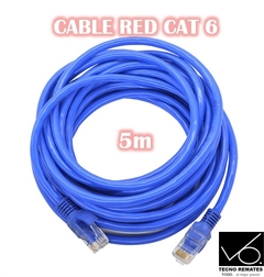 CABLE RED CAT 6  X5M - comprar online