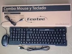 COMBO TECLADO + MOUSE USB ECOTEC  ECO-05 - comprar online