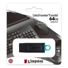 USB KINGSTON 3.2 EXODIA - comprar online