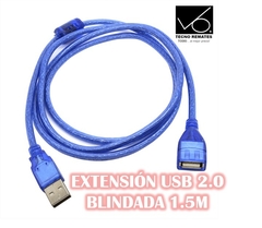 Imagen de EXTENSIÓN USB 2.0 BLINDADA 1,5M