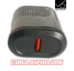 CARGA RAPIDA 20W FLY C-20M - tecno remates