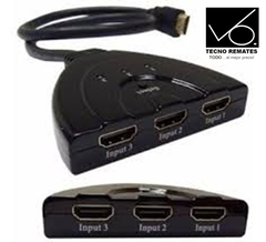 SWITCH SELECTOR HDMI 3 A 1 - tienda online