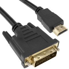 CABLE HDMI A DVI 24+1 MACHO 3M
