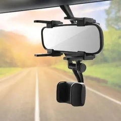 Soporte Holder Celular Espejo Retrovisor Carro 360 Rotación - tienda online