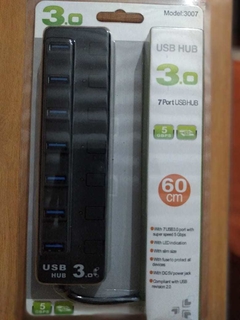 HUB USB 3.0 * 7 PUERTOS - tienda online