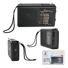 Radio Am / Fm Con Antena Knstar K-257 - tienda online