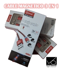 CABLE MAGNETICO 3 EN 1 - tecno remates