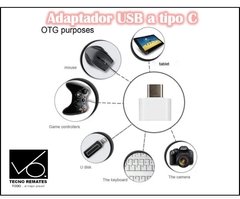 ADAPTADOR OTG USB A TIPO C - tecno remates