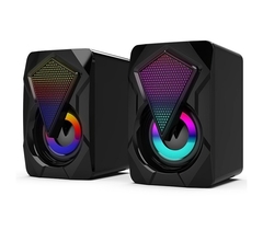 SPEAKER USB RGB PC X2