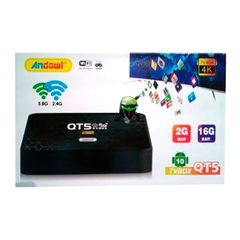 TV Box Andowl QT5 Android 4K 2Gb +16Gb en internet