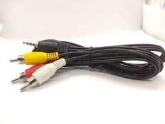 CABLE RCA 3 A 1 - 3M - tecno remates