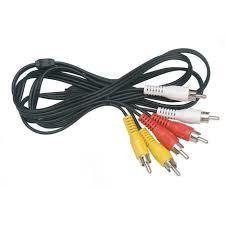 Cable Rca 3 a 3 - 1,8 Metros - tecno remates