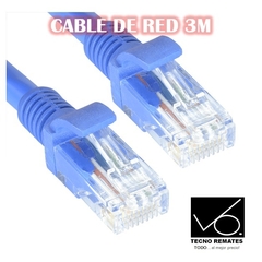 CABLE DE RED 3M - tienda online