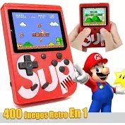 PROMOCION GAME RETRO PORTABLE 400 EN 1