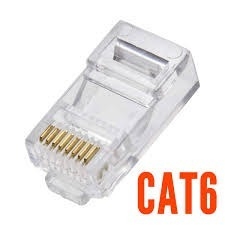 PAQUETE CONECTORES RJ45 X 100 UNIDADES CAT 6E - comprar online