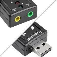 ADAPTADOR AUDIO USB 3D / TARJETA DE SONIDO EXTERNA - comprar online