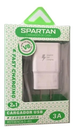 CARGARAPIDA SPARTAN MICRO USB (V8) 2.5 W