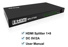 SPLITER HDMI 1 A 8 - comprar online